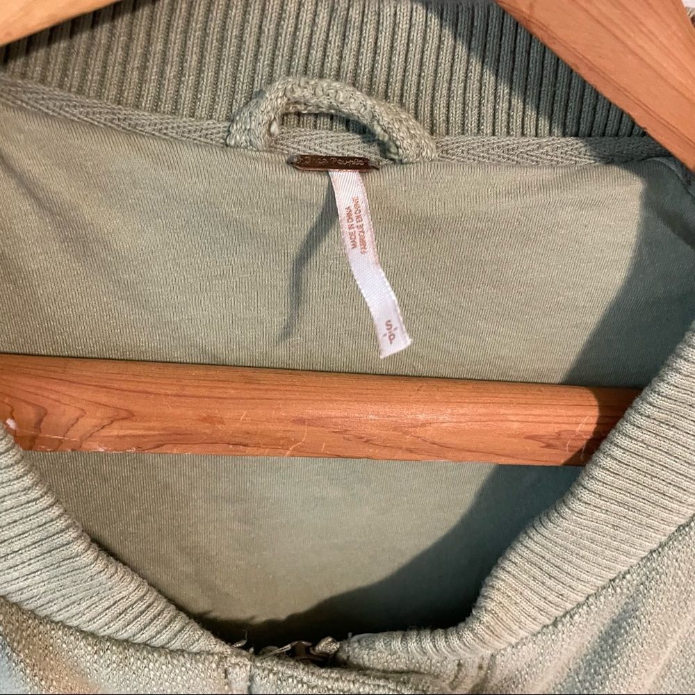 Free people Bomber utility jacket small - Picture 3 of 7